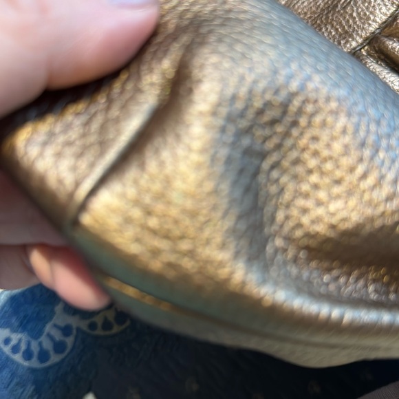 🆕 CARLO DIMO VINTAGE METALLIC HANDBAG - Picture 16 of 16